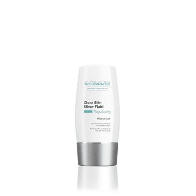 Φόρμουλα κατά της Άκμης με Ασήμι Dr. SCHRAMMEK Regulating Clear Skin Silver Fluid 50ml