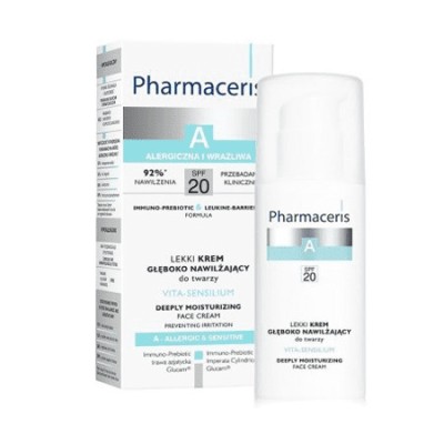 Ενυδατική Κρέμα Ημέρας PHARMACERIS Vita Sensilium  SPF20 50ml